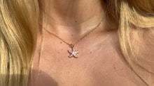 Load image into Gallery viewer, Purple Starfish Necklace