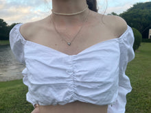 Load image into Gallery viewer, Ivory Bloom Top