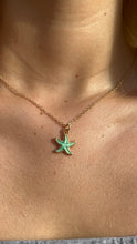 Load image into Gallery viewer, Blue Starfish Necklace