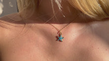 Load and play video in Gallery viewer, Berry Starfish Necklace