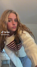 Load and play video in Gallery viewer, White American Crewneck