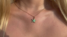 Load and play video in Gallery viewer, Blue Starfish Necklace