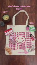 Load and play video in Gallery viewer, Good Day Tote Bag
