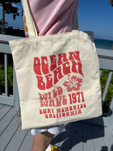 Load image into Gallery viewer, Ocean Beach ToteBag