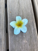 Load image into Gallery viewer, Hibiscus Blue HairClip