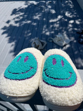 Load image into Gallery viewer, Blue Preppy Slippers
