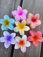 Load image into Gallery viewer, Hibiscus Yellow HairClip