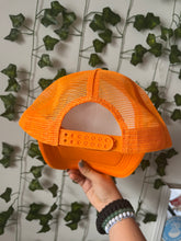 Load image into Gallery viewer, Orange Smiley Hat