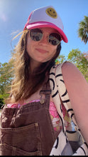 Load image into Gallery viewer, Hot Pink Smiley Hat