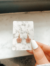Load image into Gallery viewer, pink aloha earrings