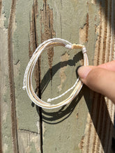 Load image into Gallery viewer, Creme String Bracelet