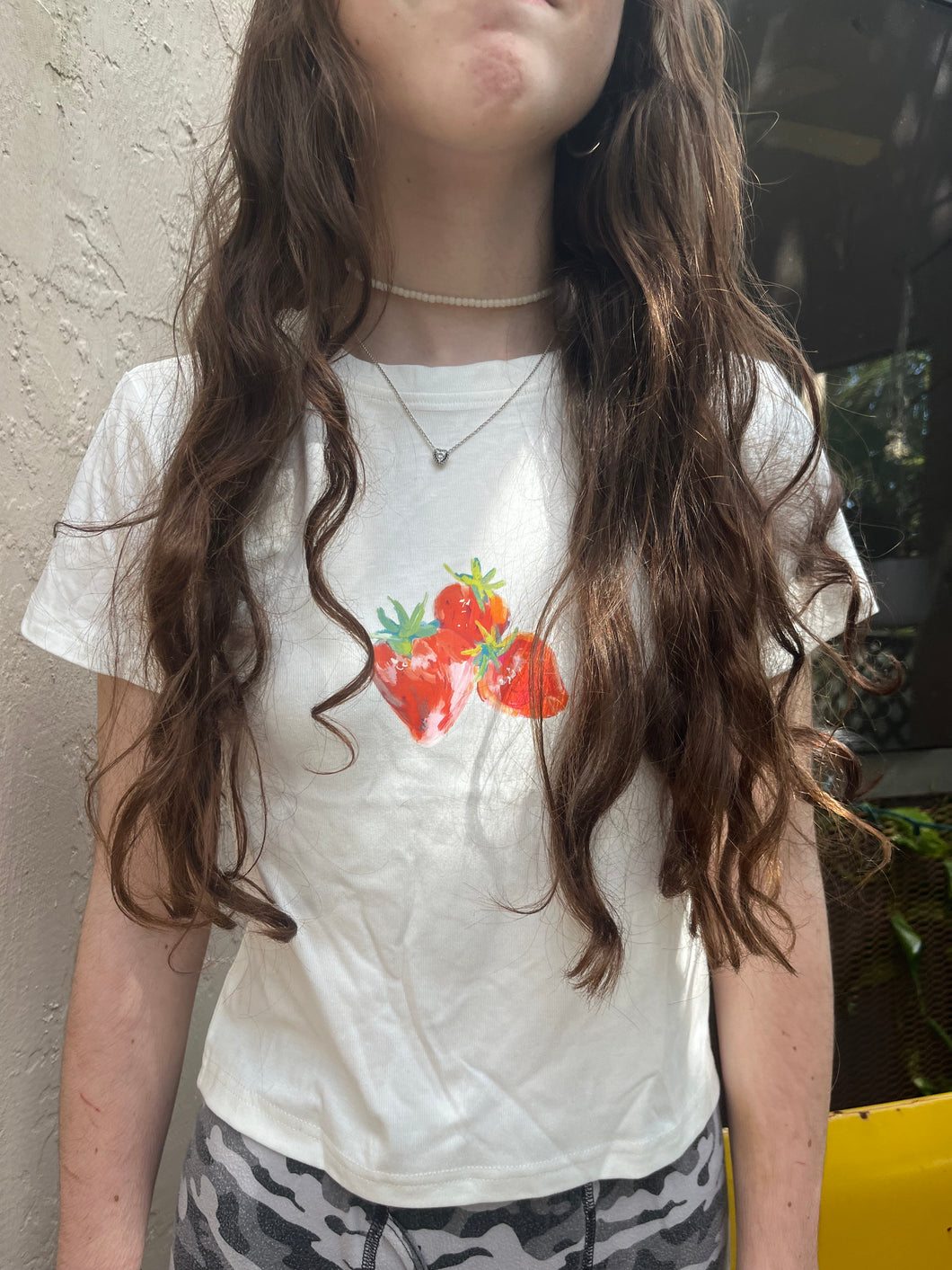 Strawberry girl tee