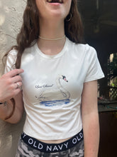 Load image into Gallery viewer, Swan baby tee
