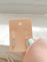 Load image into Gallery viewer, Blueberry Bolt Earrings
