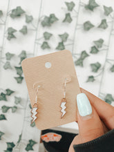 Load image into Gallery viewer, Cloudy Bolt Earrings
