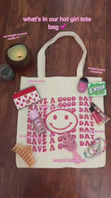 Load and play video in Gallery viewer, Good Day Tote Bag
