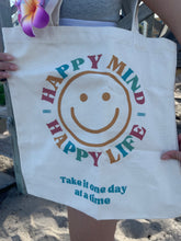 Load image into Gallery viewer, Happy Mind Tote Bag
