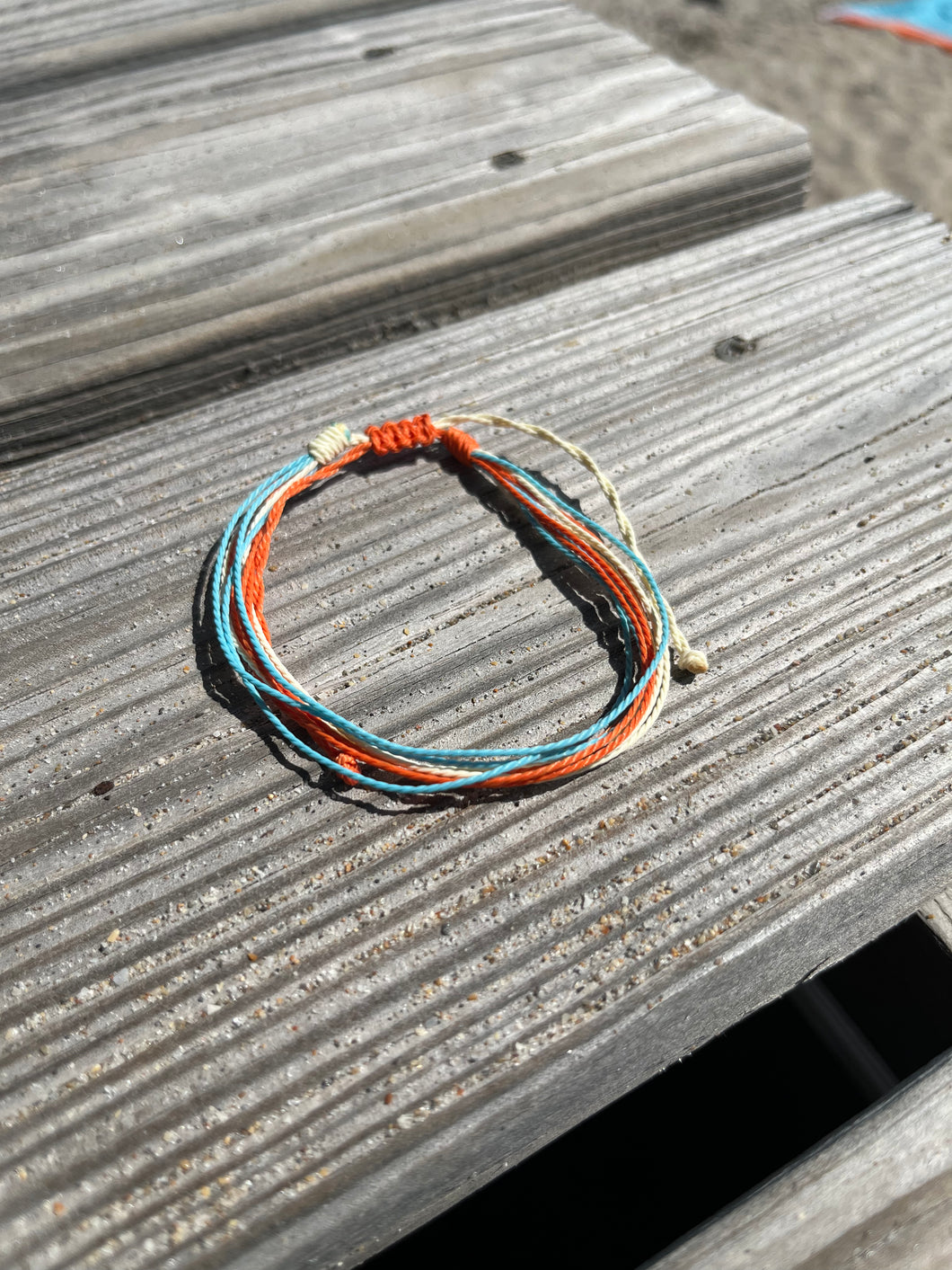 Tangerine String Bracelet