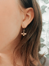 Load image into Gallery viewer, Honey bee earrings
