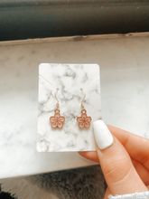 Load image into Gallery viewer, pink aloha earrings

