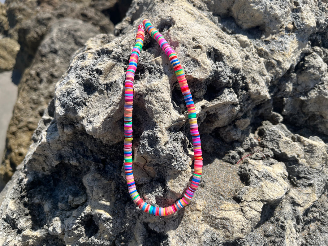 Rainbow Aloha Necklace
