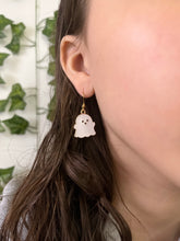 Load image into Gallery viewer, Fall Ghost Earrings
